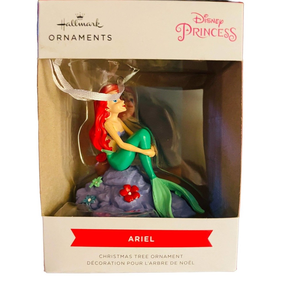 Hallmark Disney Princess Ariel The Little Mermaid Christmas Ornament New 2022
